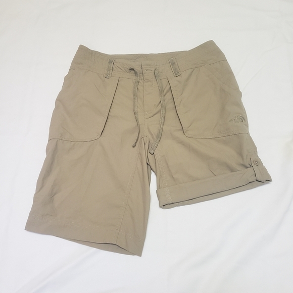 The North Face Khaki Hiking Shorts Size 10 Long - Picture 2 of 11